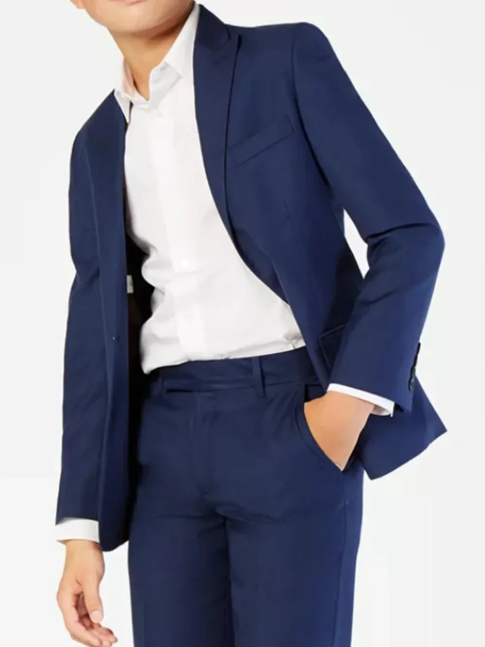 Calvin Klein Big Boys Slim-Fit Infinite Stretch Suit Jacket & Pants